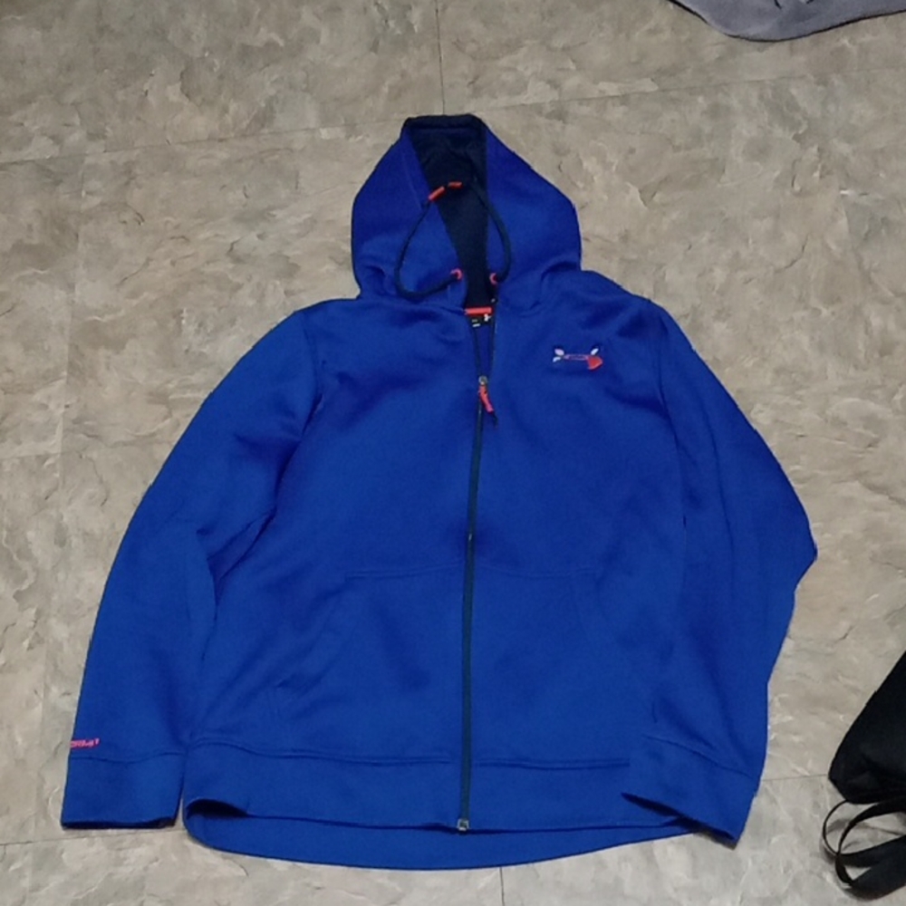 Men's Blue Performance Jacket by Under Armour